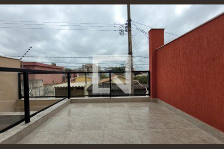 Varanda Suíte de casa à venda com 3 quartos, 100m² em Jardim das Maravilhas, Santo André