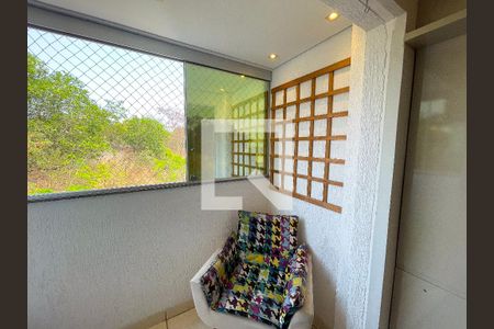 Varanda da Sala de apartamento para alugar com 2 quartos, 60m² em Teixeira Dias (barreiro), Belo Horizonte