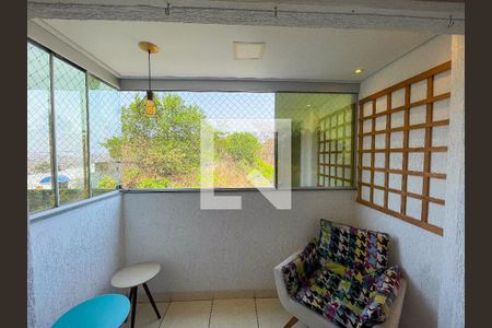 Varanda da Sala de apartamento para alugar com 2 quartos, 60m² em Teixeira Dias (barreiro), Belo Horizonte