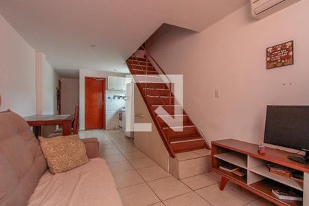 Sala de apartamento à venda com 1 quarto, 95m² em Barra da Tijuca, Rio de Janeiro