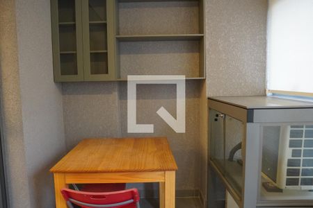 Cozinha de kitnet/studio para alugar com 1 quarto, 30m² em Pinheiros, São Paulo