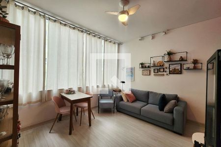 Sala de apartamento à venda com 2 quartos, 70m² em Humaitá, Rio de Janeiro