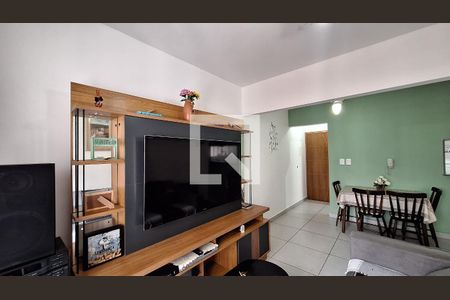 Sala de apartamento para alugar com 1 quarto, 45m² em Tupi, Praia Grande