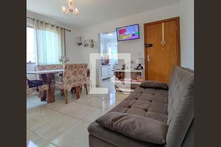 Sala de apartamento à venda com 3 quartos, 121m² em Diamante, Belo Horizonte