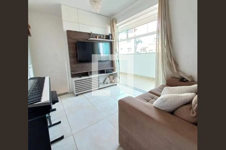 Sala de apartamento à venda com 3 quartos, 121m² em Diamante, Belo Horizonte