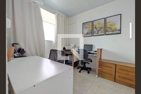 Escritório de apartamento à venda com 3 quartos, 121m² em Diamante, Belo Horizonte