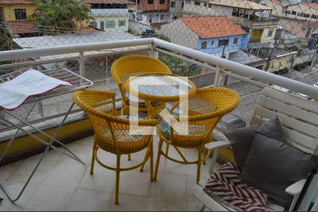 Varanda Gourmet de apartamento à venda com 2 quartos, 69m² em Curicica, Rio de Janeiro