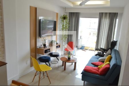 Sala de apartamento à venda com 2 quartos, 69m² em Curicica, Rio de Janeiro