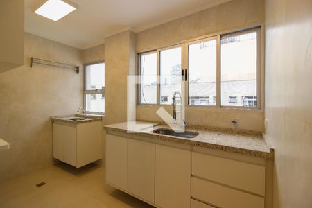 Cozinha de apartamento para alugar com 1 quarto, 42m² em Vila Madalena, São Paulo