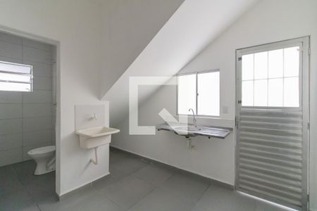 Cozinha de kitnet/studio para alugar com 1 quarto, 34m² em Vila Calegari, Guarulhos