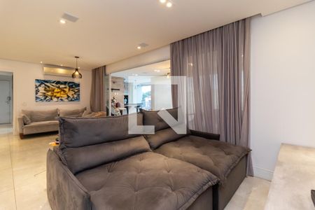 Sala de Estar de apartamento à venda com 3 quartos, 132m² em Vila Ester (zona Norte), São Paulo