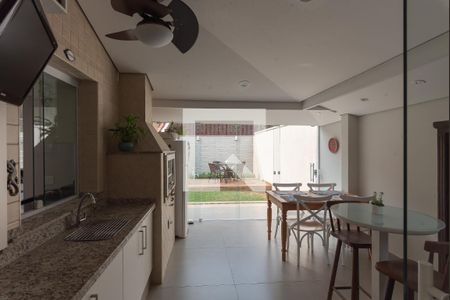 Espaço Gourmet de casa de condomínio à venda com 3 quartos, 123m² em Jardim Nova Europa, Campinas