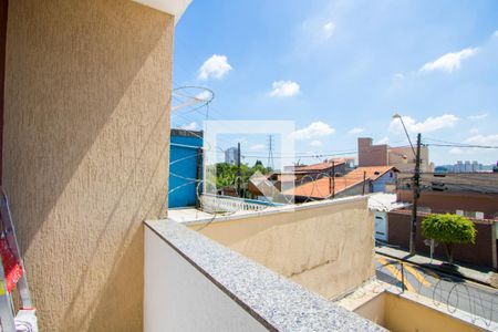 Varanda do quarto 1 de apartamento à venda com 2 quartos, 50m² em Vila Junqueira, Santo André