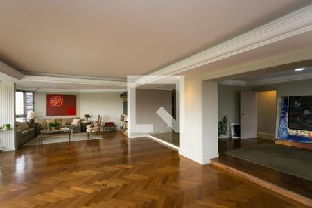 Sala 1 de apartamento à venda com 3 quartos, 370m² em Real Parque, São Paulo