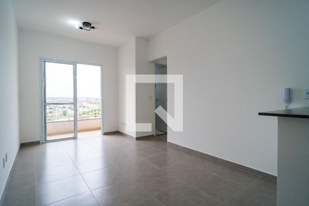 Sala de apartamento para alugar com 2 quartos, 48m² em Wanel Ville, Sorocaba