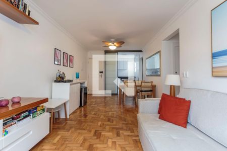 Sala de apartamento à venda com 3 quartos, 93m² em Moema, São Paulo