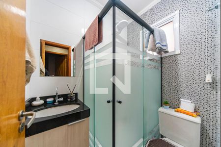 Banheiro Social de apartamento à venda com 2 quartos, 88m² em Vila Alto de Santo André, Santo André