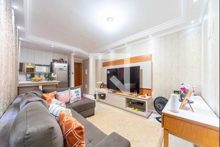 Sala de apartamento à venda com 2 quartos, 88m² em Vila Alto de Santo André, Santo André