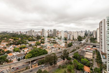 Vista da Varanda de apartamento à venda com 2 quartos, 72m² em Campo Belo, São Paulo