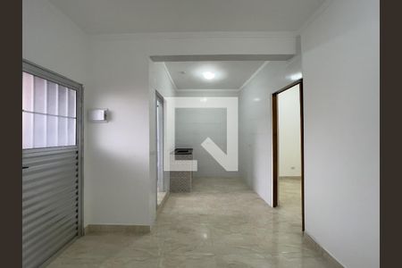 Sala e Cozinha de casa para alugar com 1 quarto, 32m² em Cidade Antônio Estêvão de Carvalho, São Paulo