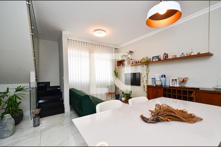 Sala de estar de apartamento à venda com 3 quartos, 136m² em Nova Vista, Belo Horizonte