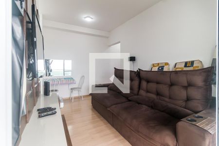 Sala/Sala de Jantar de apartamento para alugar com 1 quarto, 49m² em Vila Mogilar, Mogi das Cruzes