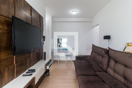 Sala/Sala de Jantar de apartamento para alugar com 1 quarto, 49m² em Vila Mogilar, Mogi das Cruzes