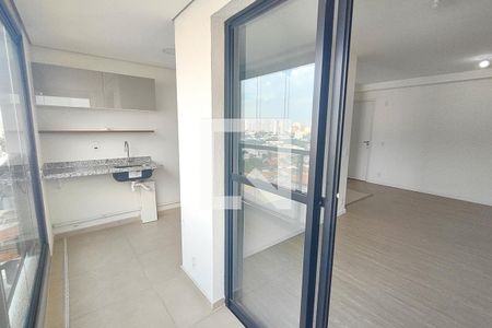 Varanda de apartamento à venda com 2 quartos, 57m² em Jardim, São Caetano do Sul