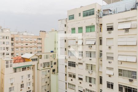 Vista da Sala de apartamento para alugar com 3 quartos, 110m² em Copacabana, Rio de Janeiro