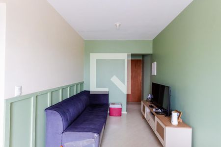 Sala de apartamento à venda com 2 quartos, 52m² em Vila Príncipe de Gales, Santo André