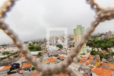 Vista da VAranda da Sala de apartamento à venda com 2 quartos, 52m² em Vila Príncipe de Gales, Santo André