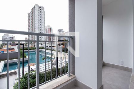 Varanda de apartamento à venda com 1 quarto, 34m² em Vila Dom Pedro I, São Paulo