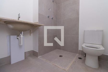 Banheiro de apartamento à venda com 1 quarto, 34m² em Vila Dom Pedro I, São Paulo