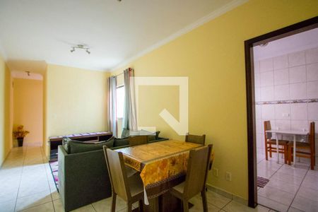 Sala de apartamento para alugar com 2 quartos, 60m² em Vila Homero Thon, Santo André