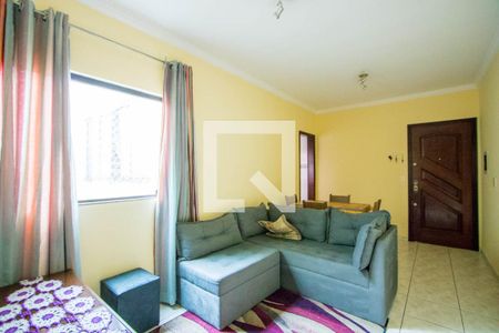 Sala de apartamento para alugar com 2 quartos, 60m² em Vila Homero Thon, Santo André