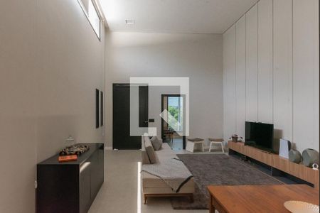 Sala de casa de condomínio à venda com 3 quartos, 220m² em Swiss Park, Campinas