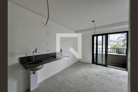 Cozinha de kitnet/studio à venda com 0 quarto, 22m² em Chácara Santo Antônio (zona Sul), São Paulo