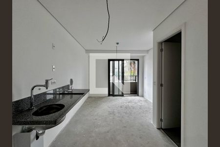 Cozinha de kitnet/studio à venda com 0 quarto, 22m² em Chácara Santo Antônio (zona Sul), São Paulo