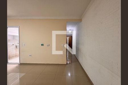 Sala de apartamento para alugar com 2 quartos, 58m² em Vila Aquilino, Santo André