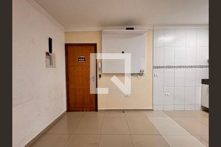 Sala de apartamento para alugar com 2 quartos, 58m² em Vila Aquilino, Santo André