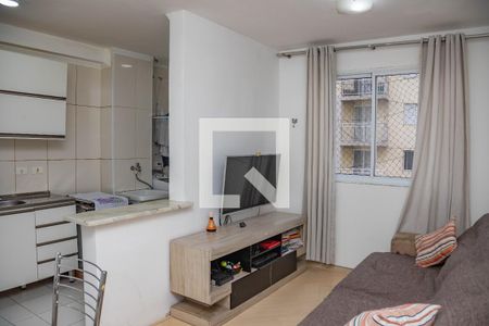 Sala  de apartamento à venda com 2 quartos, 45m² em Centro, Diadema