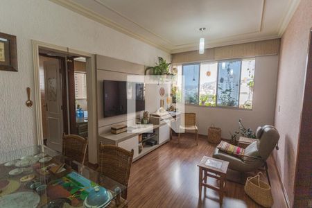 Sala de apartamento à venda com 1 quarto, 47m² em Santa Efigênia, Belo Horizonte