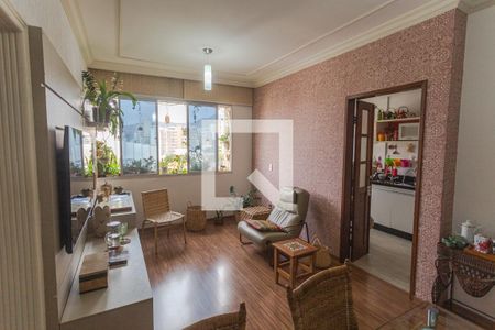 Sala de apartamento à venda com 1 quarto, 47m² em Santa Efigênia, Belo Horizonte