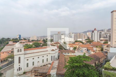 Vista da Sala de apartamento à venda com 1 quarto, 47m² em Santa Efigênia, Belo Horizonte