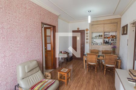 Sala de apartamento à venda com 1 quarto, 47m² em Santa Efigênia, Belo Horizonte