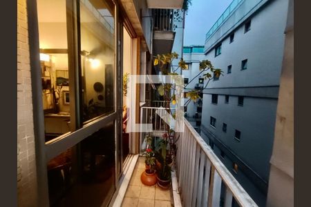 Varanda de apartamento à venda com 3 quartos, 98m² em Lagoa, Rio de Janeiro