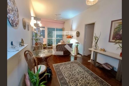 Sala de apartamento à venda com 3 quartos, 98m² em Lagoa, Rio de Janeiro