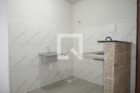 Cozinha de apartamento para alugar com 1 quarto, 45m² em Condomínio Mini-chácaras, Brasília