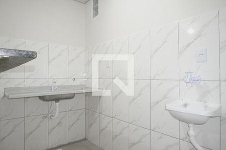 Cozinha de apartamento para alugar com 1 quarto, 45m² em Condomínio Mini-chácaras, Brasília