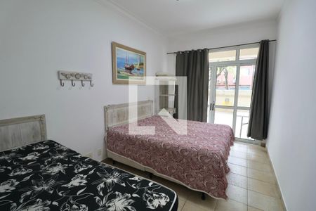 Quarto Suíte de apartamento para alugar com 1 quarto, 68m² em Jardim Tres Marias, Guarujá